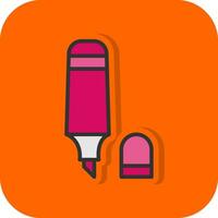 Highlighter Vector Icon Design