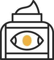 diseño de icono de vector de crema de ojos