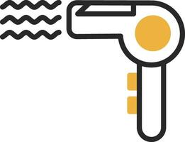 Hair Dryer Vector Icon Design