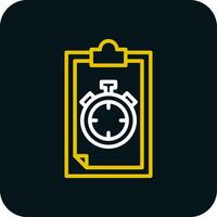 Alarm Clock Vector Icon Design