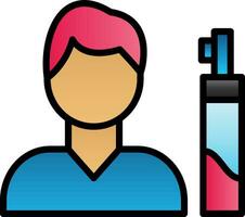 Body Lotion Vector Icon Design