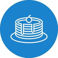 Pancakes Vector Icon Design