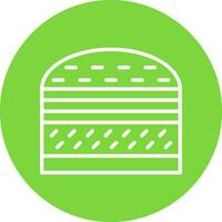 diseño de icono de vector de baklava