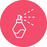 Perfume Bottle Vector Icon Design