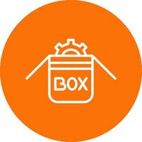 Box Vector Icon Design