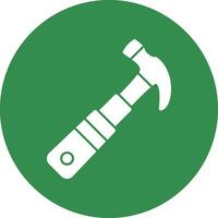 Hammer Vector Icon Design