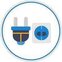 Power socket Vector Icon Design