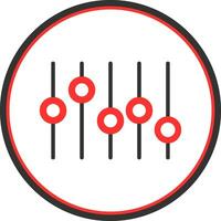 Equalizer Vector Icon Design