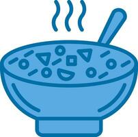 Minestrone Soup Vector Icon Design