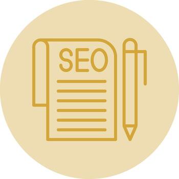 Script Vector Icon Design