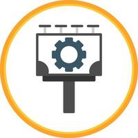 Billboard Vector Icon Design