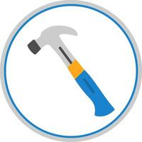 Hammer Vector Icon Design