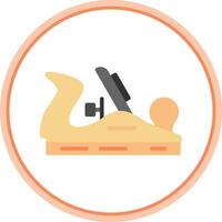 Wood plane Vector Icon Design