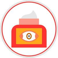 Eye Cream Vector Icon Design