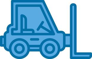 Forklift Vector Icon Design