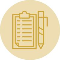 Clipboard Vector Icon Design