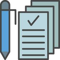 Checklist Vector Icon Design