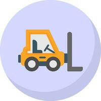 Forklift Vector Icon Design