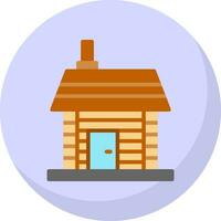 Cabin Vector Icon Design