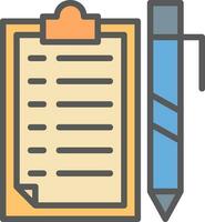 Clipboard Vector Icon Design