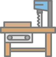 Machine Vector Icon Design