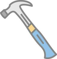 Hammer Vector Icon Design