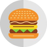 hamburguesa con queso vector icono diseño