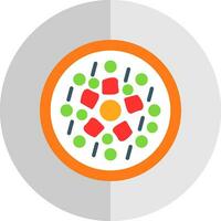 Caesar Pizza Vector Icon Design