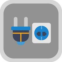 Power socket Vector Icon Design