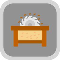 Sawdust Vector Icon Design