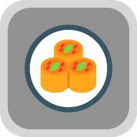 Bacon-Wrapped Scallops Vector Icon Design