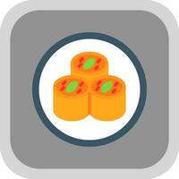 Bacon-Wrapped Scallops Vector Icon Design