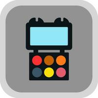 Eyeshadow Palette Vector Icon Design