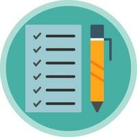 Checklist Vector Icon Design