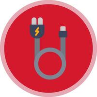 Power cable Vector Icon Design