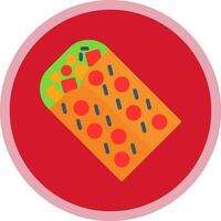 Ratatouille Wrap Vector Icon Design