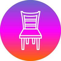 Chair Vector Icon Design