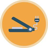 Hair Straightener Vector Icon Design