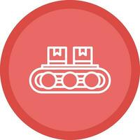 Conveyor belt Vector Icon Design