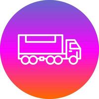 Truck Vector Icon Design