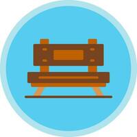 Bench Vector Icon Design