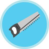 Hand saw Vector Icon Design