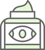 Eye Cream Vector Icon Design