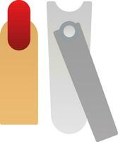 Nail Clippers Vector Icon Design