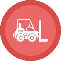 Forklift Vector Icon Design