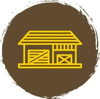 Shed Vector Icon Design