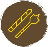 Drill bit Vector Icon Design