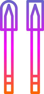 Brow Pencil Vector Icon Design