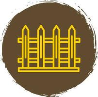 Fence Vector Icon Design