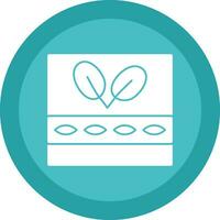 Spinach Lasagna Vector Icon Design